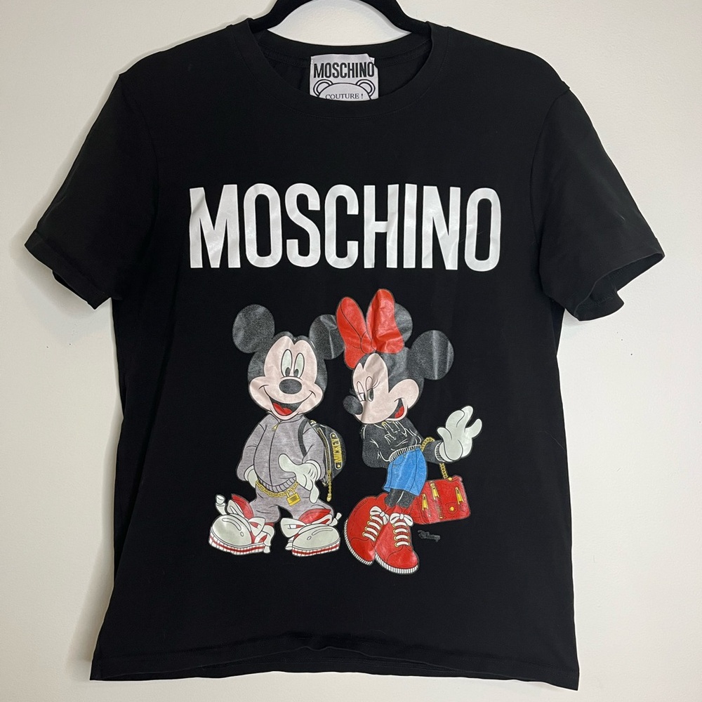 Moschino Disney Mickey and Minnie Tshirt